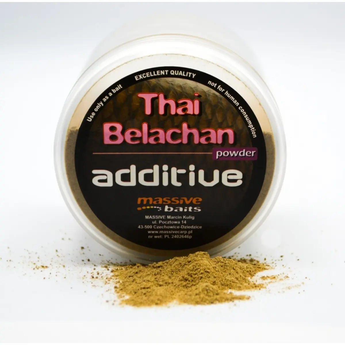 MassiveBaits Additive - Thai Belachan Powder 100gopakowanie 100g - MPN: HQ004 - EAN: 5901912664128
