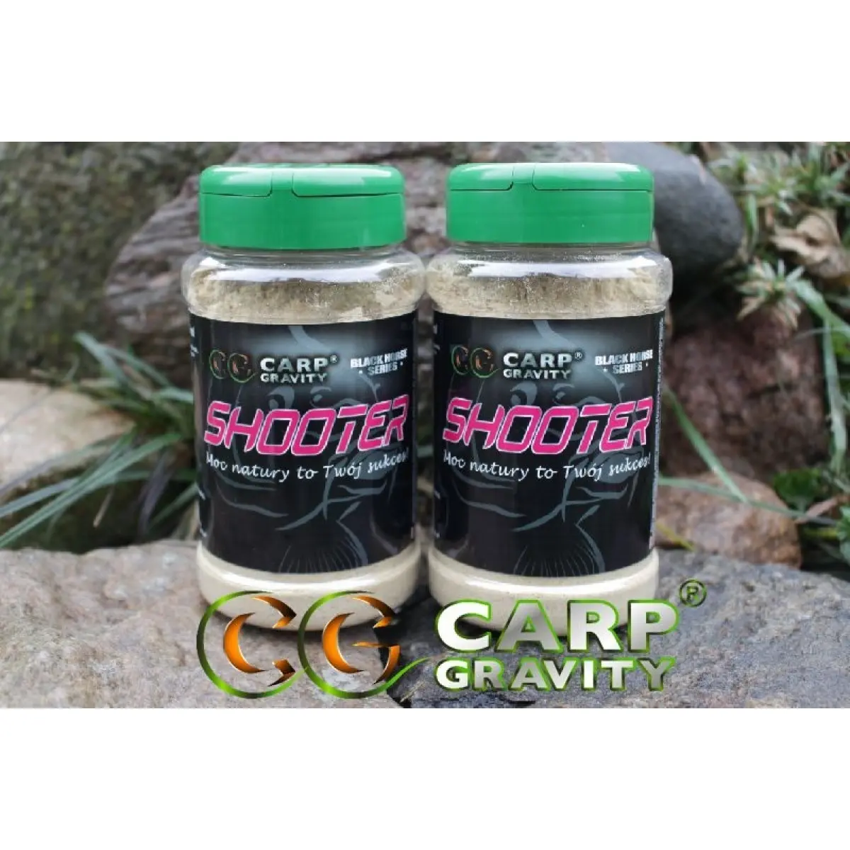 Carp Gravity Black Horse Shooter - Strawberry Spiritopakowanie 500ml - MPN: SHR001 - EAN: 200000064402