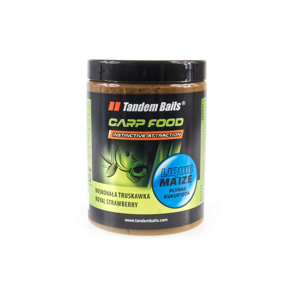 TandemBaits Carp Food Liquid Maiz  - Doskonała Truskawka 1000mlopakowanie 1000ml - MPN: 26250 - EAN: 5907666686782