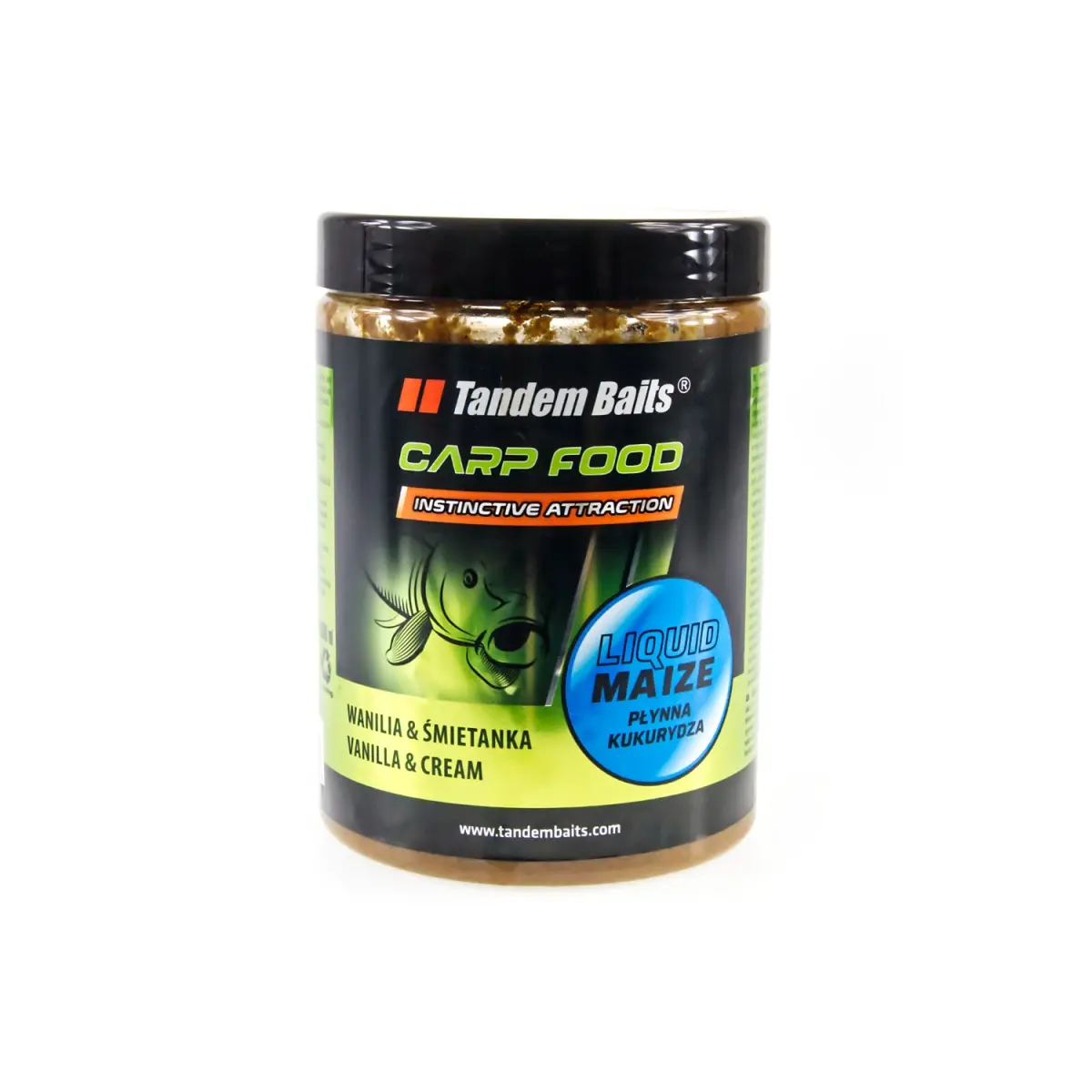 TandemBaits Carp Food Liquid Maiz  - Wanilia & Śmietanka 1000mlopakowanie 1000ml - MPN: 26255 - EAN: 5907666686836