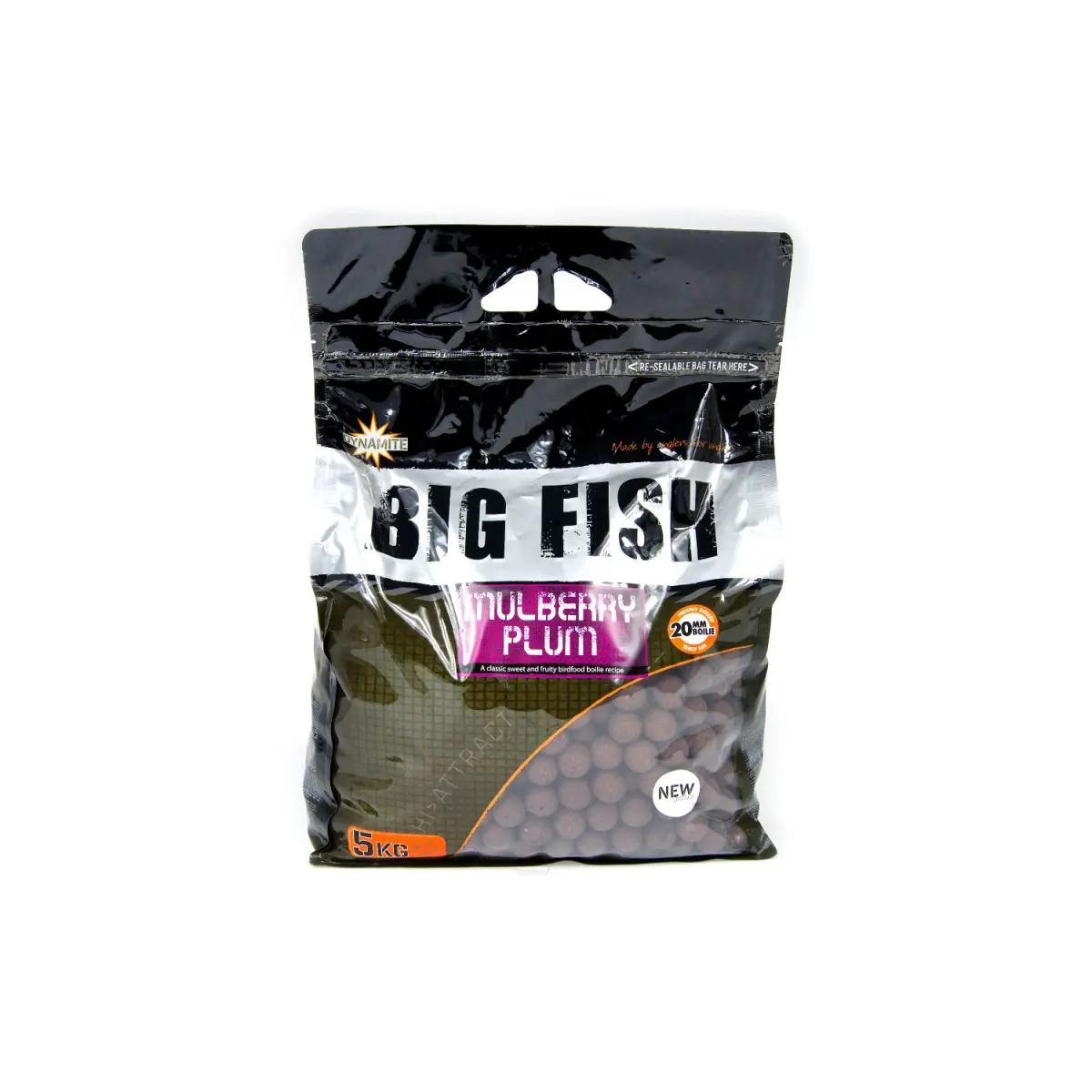 DynamiteBaits BIG FISH Boilies - Mulberry & Plumrozmiar 20mm / 5kg - MPN: DY1527 - EAN: 5031745224784