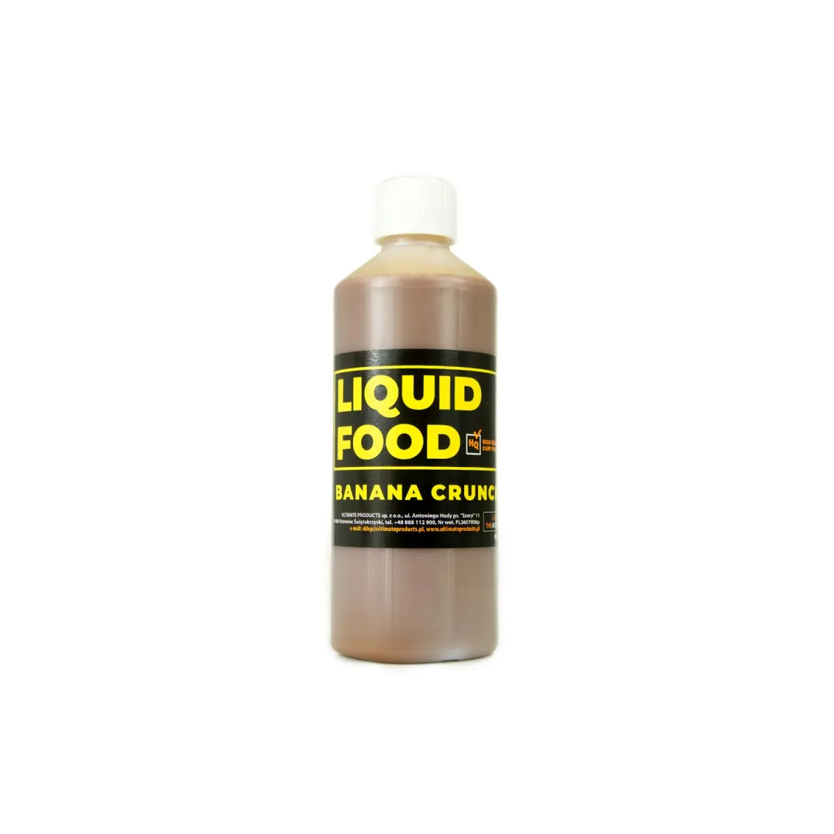 UltimateProducts Liquid Food - Banana Crunchopakowanie 500ml - EAN: 5903855431522