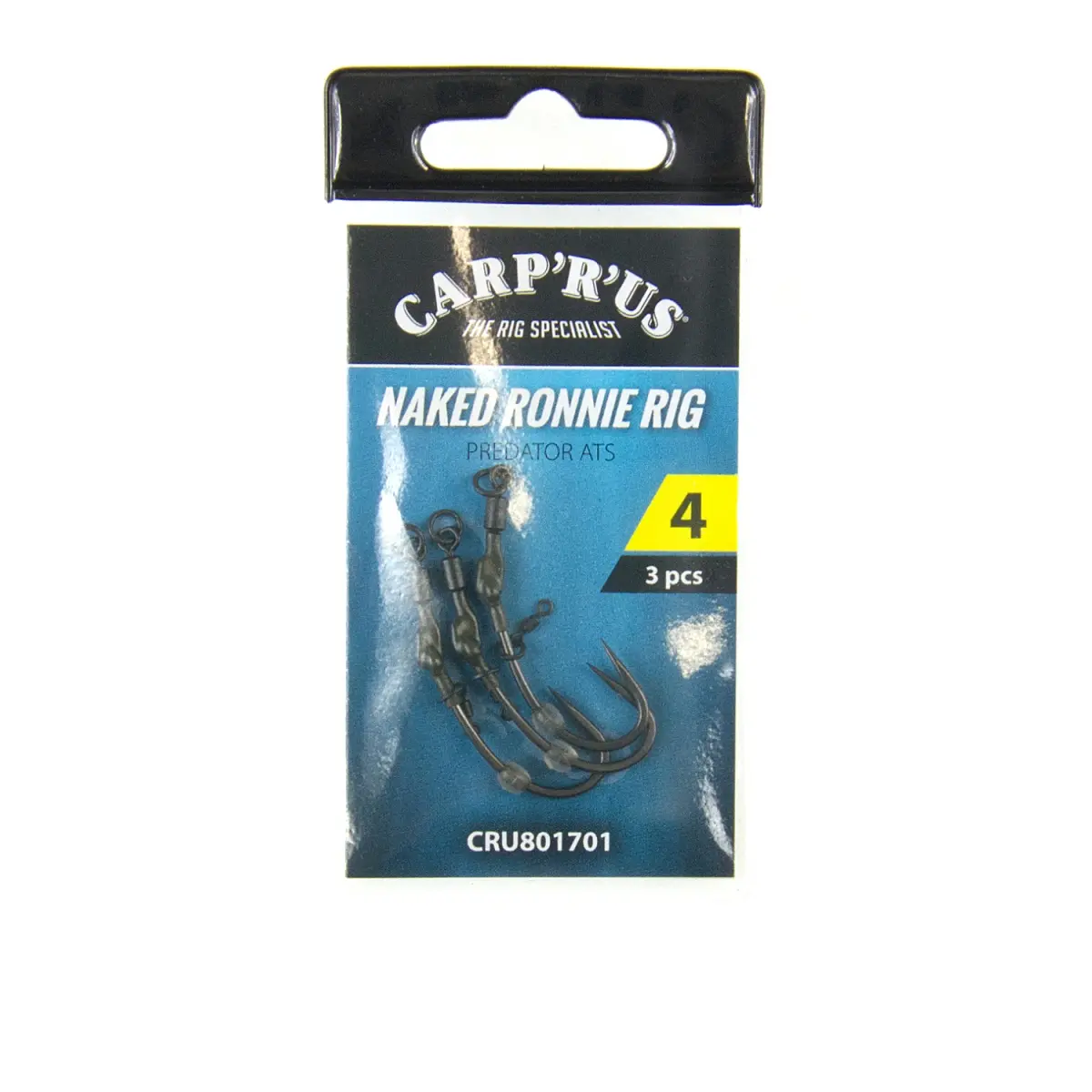 Carprus Ready Naked Ronnie Rig Predatorrozmiar 4 - MPN: CRU801701 - EAN: 8592400865348