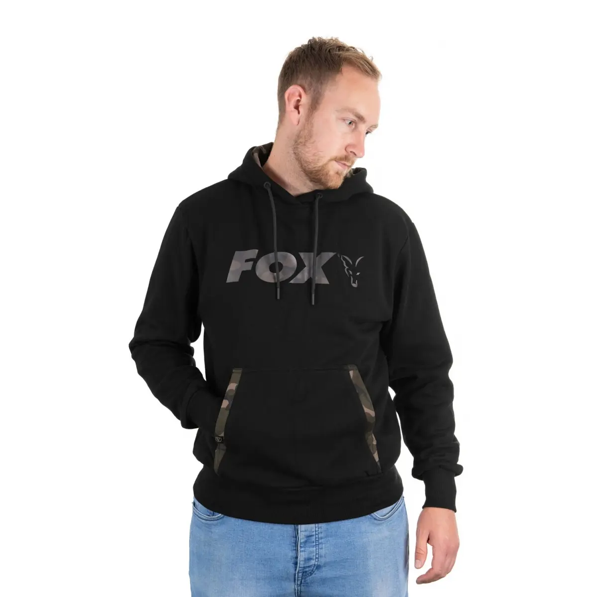 Fox Black / Camo Print Hoody Lrozmiar L - MPN: CFX063 - EAN: 5056212141043