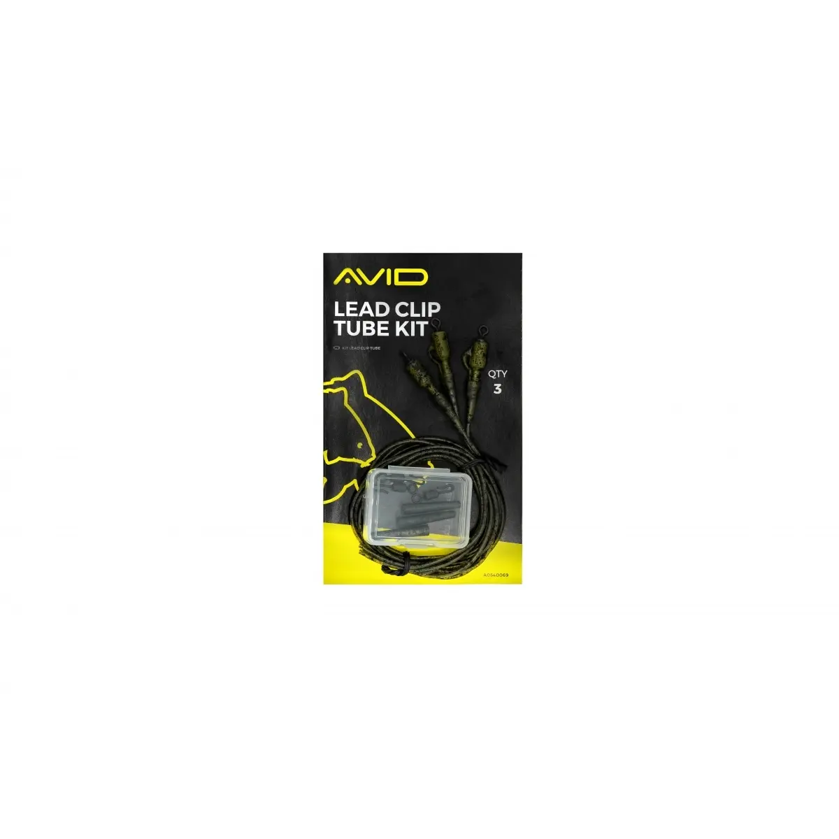 Avid Carp Lead Clip Tube Kit 3 sztukiopakowanie 3 sztuki - MPN: A0640069 - EAN: 5055977493596