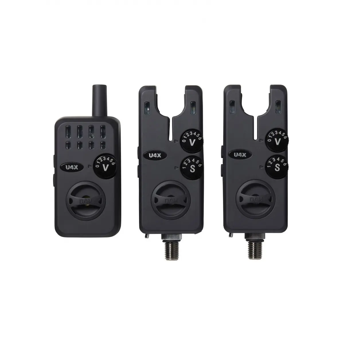 DAM U4X Bite Alarm Set  2+1 (Red/Green) - MPN: SVS60022 - EAN: 5706301600226