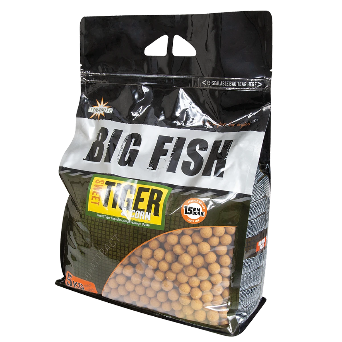 DynamiteBaits Boilies - Sweet Tiger Cornrozmiar 15 mm / 5kg - MPN: DY1535 - EAN: 5031745225323