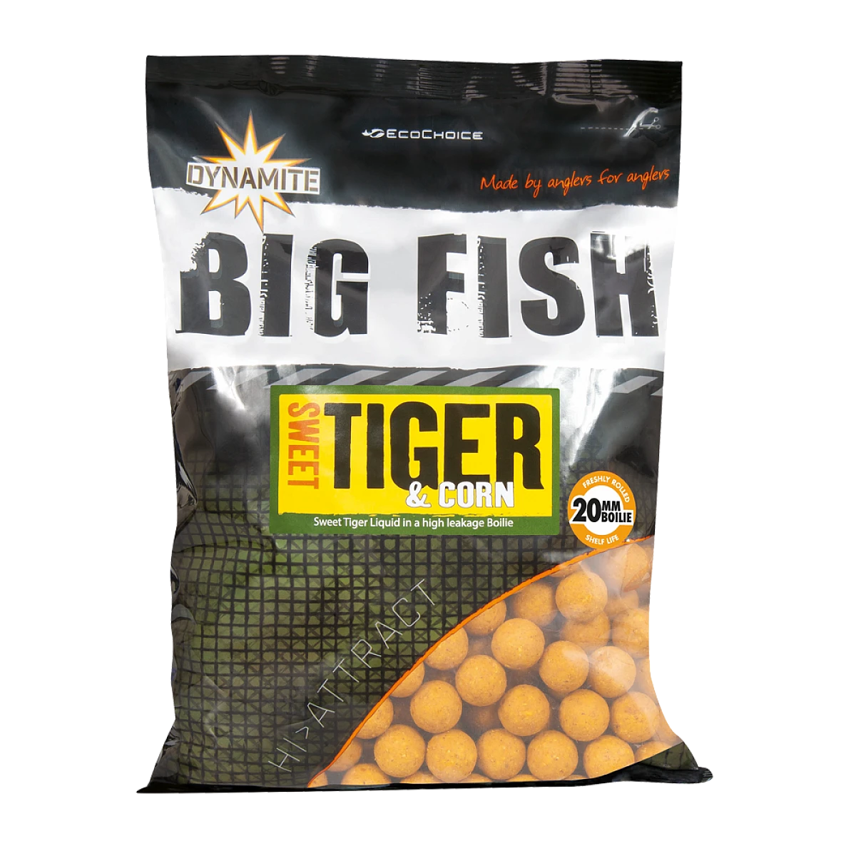 DynamiteBaits Boilies - Sweet Tiger Cornrozmiar 20 mm / 1.8kg - MPN: DY1522 - EAN: 5031745224180