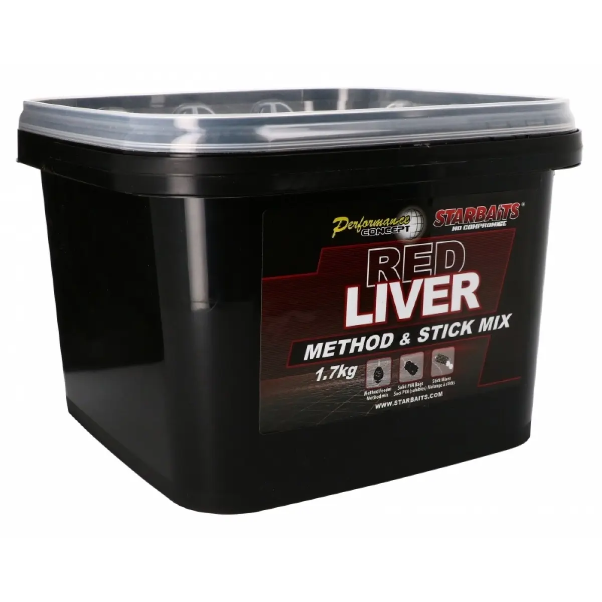 Starbaits Performance Method and Stick Mix - Red Liver  1,7kgopakowanie 1,7kg - MPN: 29420 - EAN: 3297830294205