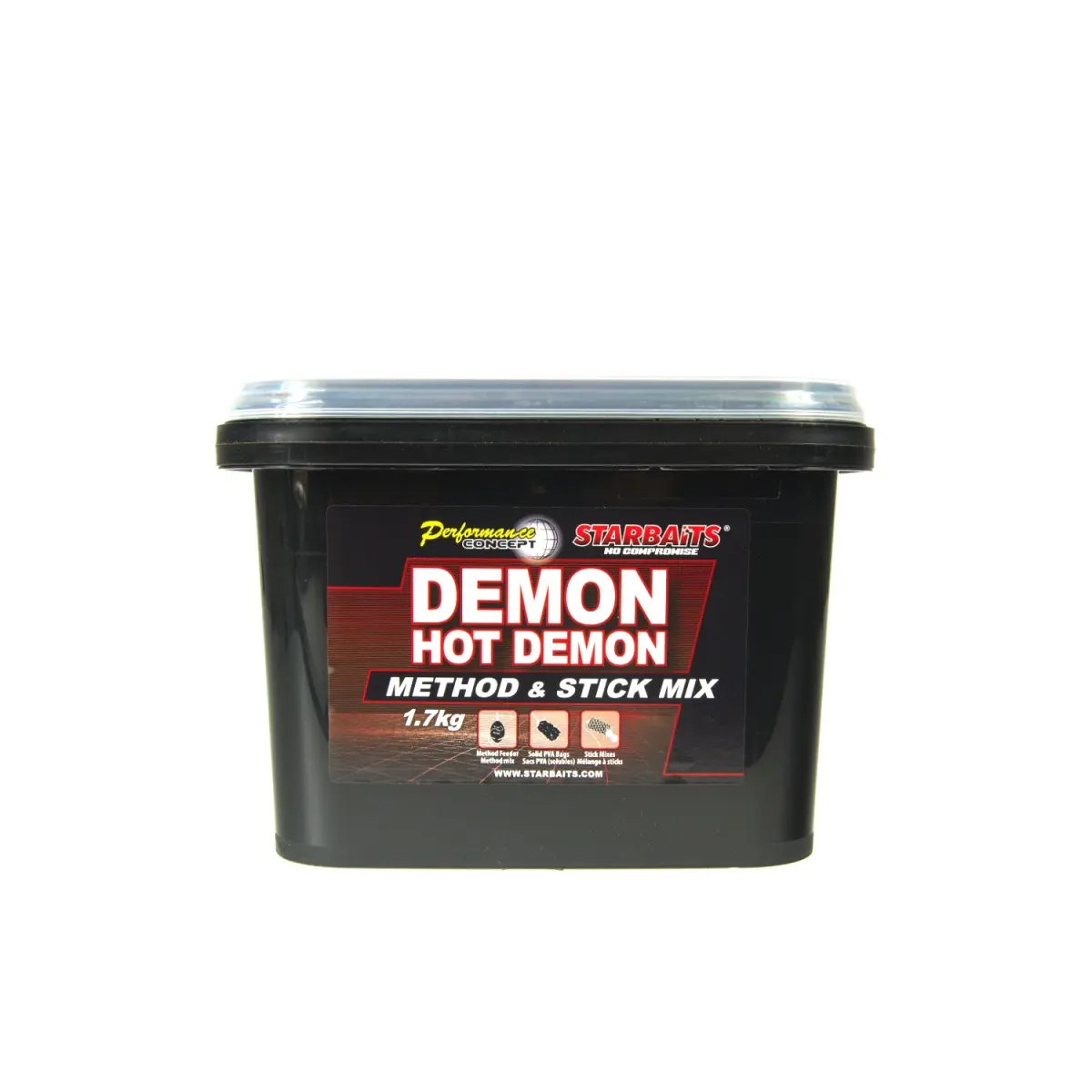 Starbaits Performance Method and Stick Mix - Hot Demon 1,7kgopakowanie 1,7kg - MPN: 35675 - EAN: 3297830356750