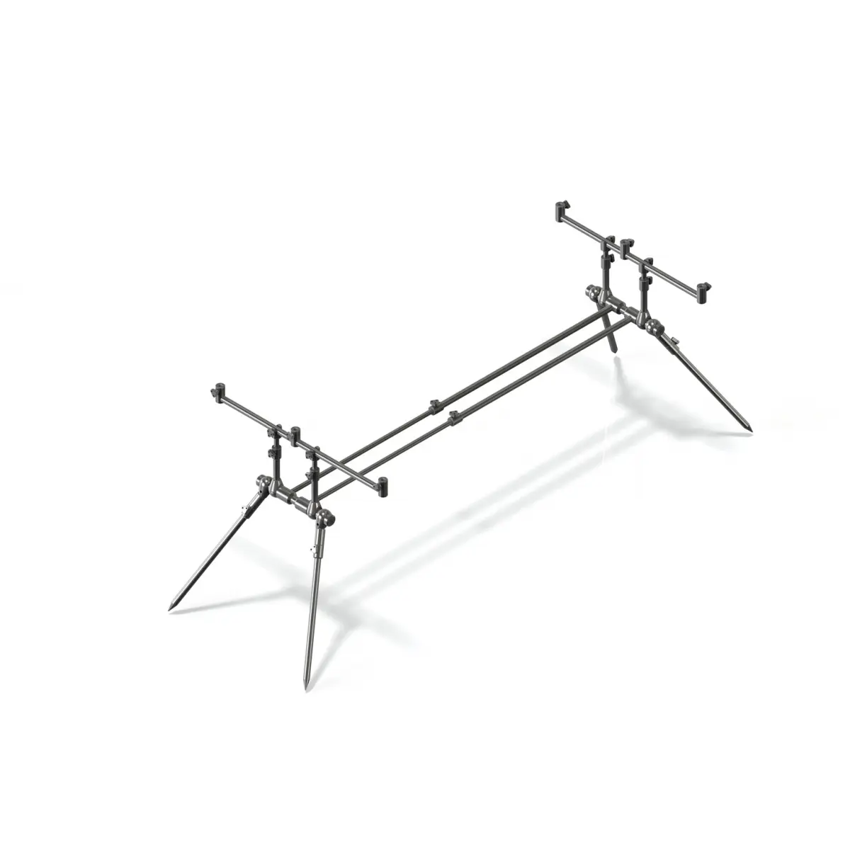 Carp Spirit Rod Pod INOX 300wersja na 3 wędki (kompletny) - MPN: ACS370094 - EAN: 3422993056333