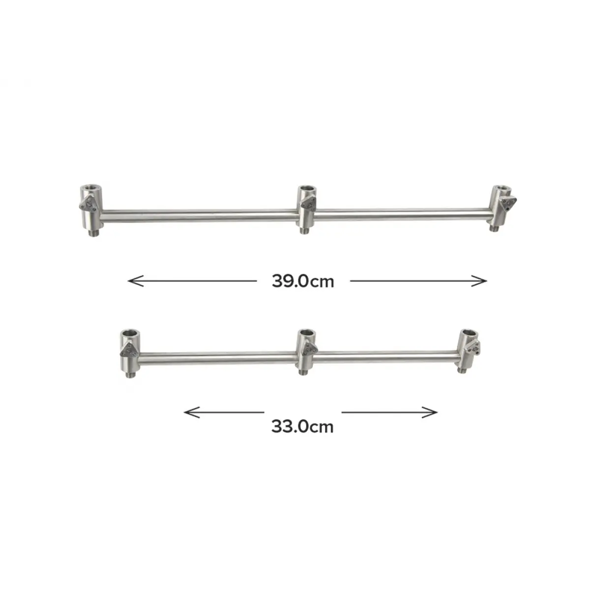 Carp Spirit INOX 300 Fixed 3 Rod Buzz Bar  na 3 wędki (39cm)wersja na 3 wędki (39cm) - MPN: ACS370036 - EAN: 3422993044071
