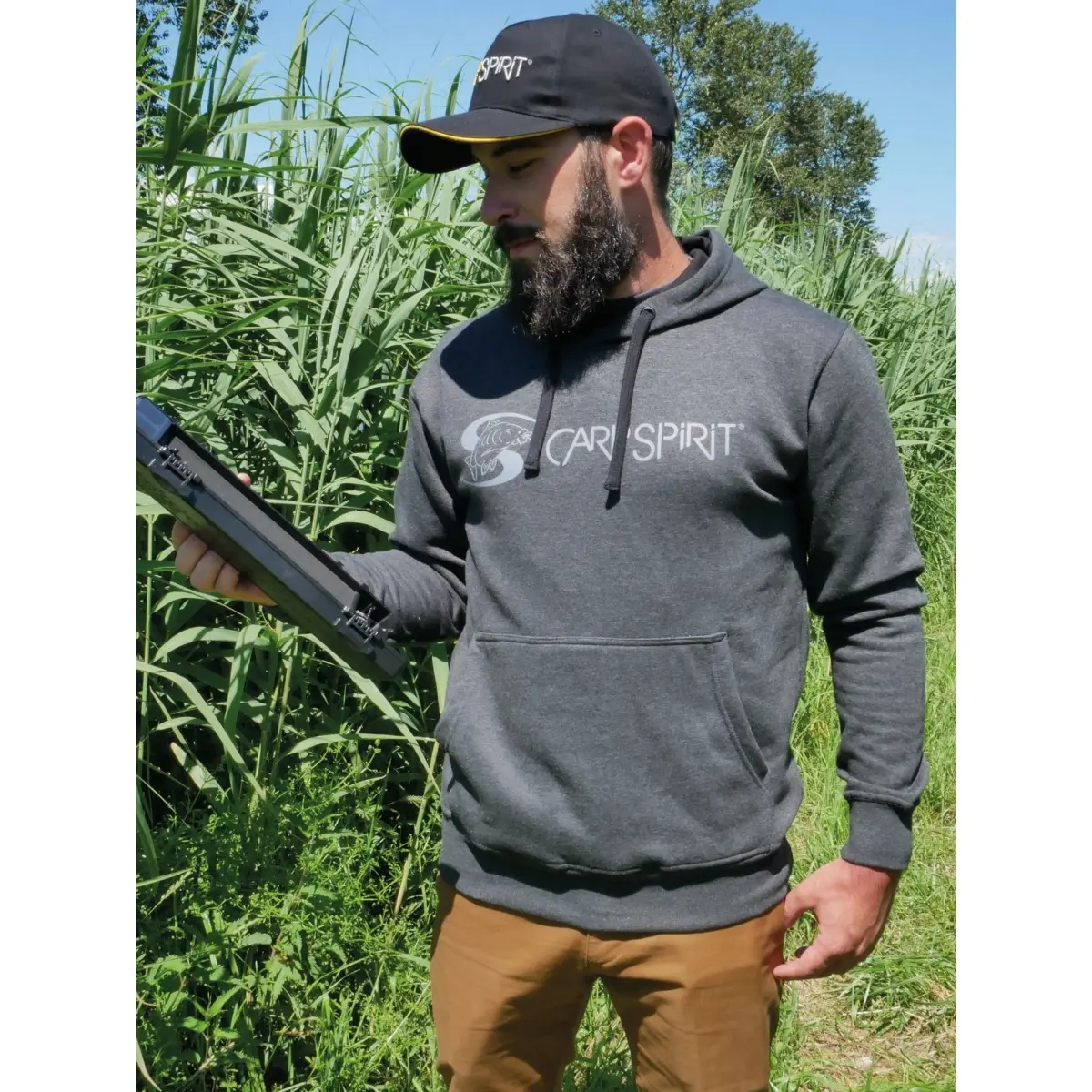 Carp Spirit Hoodie Charcoal Mrozmiar M - MPN: ACS680069 - EAN: 3422993058030