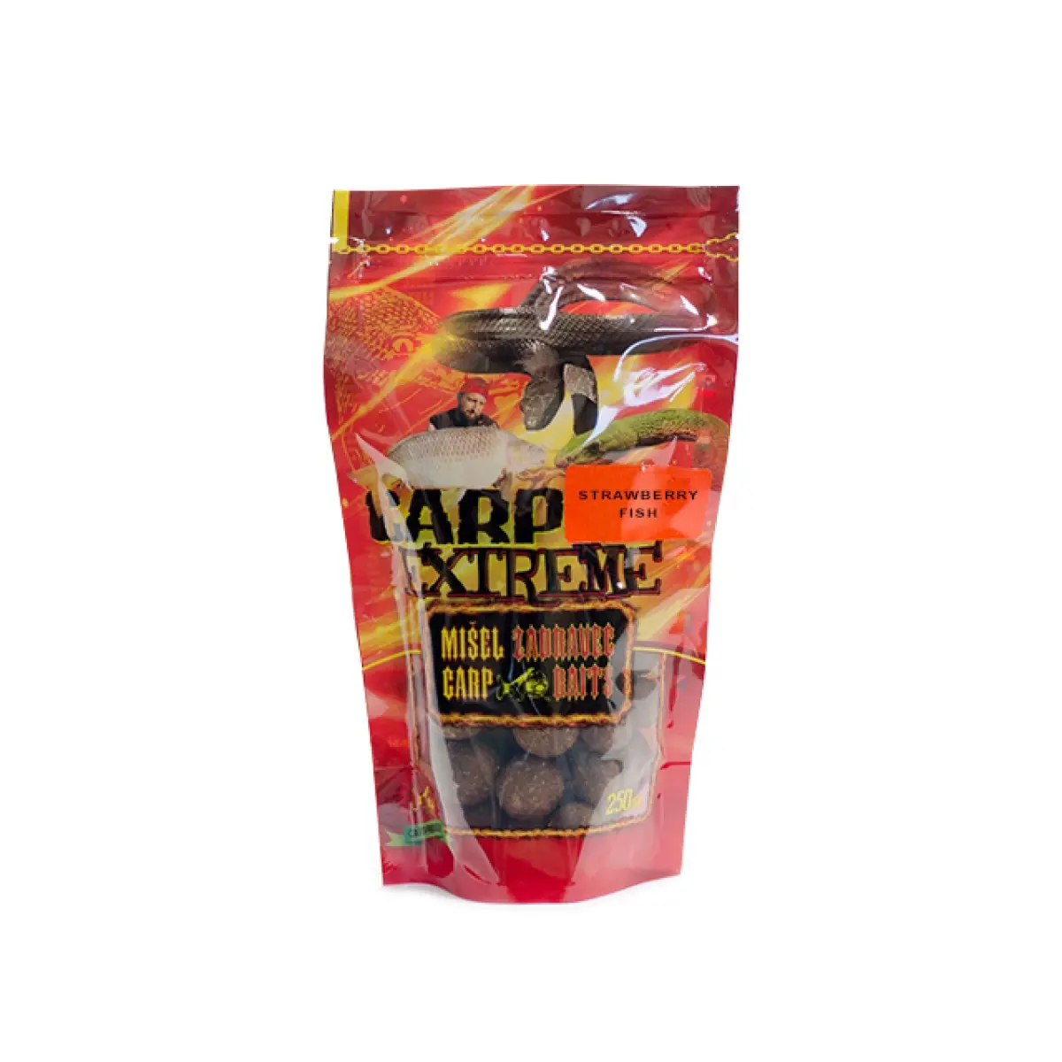 Misel Zadravec Carp Xtreme Strawberry Fish Hook Boilies rozmiar 20mm - MPN: 0002857 - EAN: 200000060718