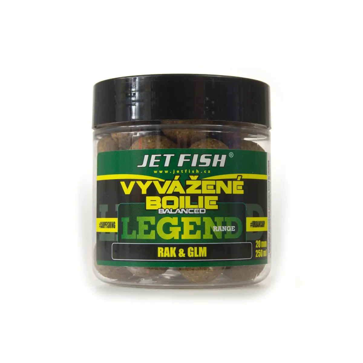 Jetfish Legend Balanced Boilies Crayfish + GLMopakowanie 20mm - MPN: 000368 - EAN: 00003681
