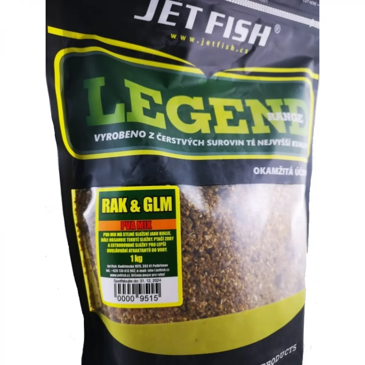 JetFish PVA Mix - Crayfish + GLM 1kgopakowanie 1kg - MPN: 000951 - EAN: 00009515