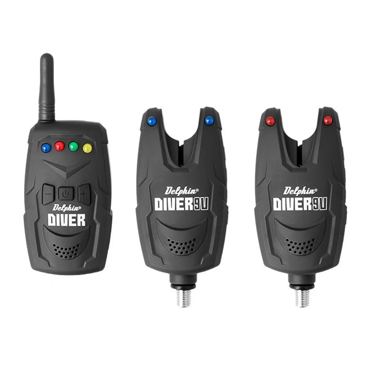 Delphin DIVER 9V Bitealarm Setzestaw 2+1 - MPN: 900022500 - EAN: 8586018461573