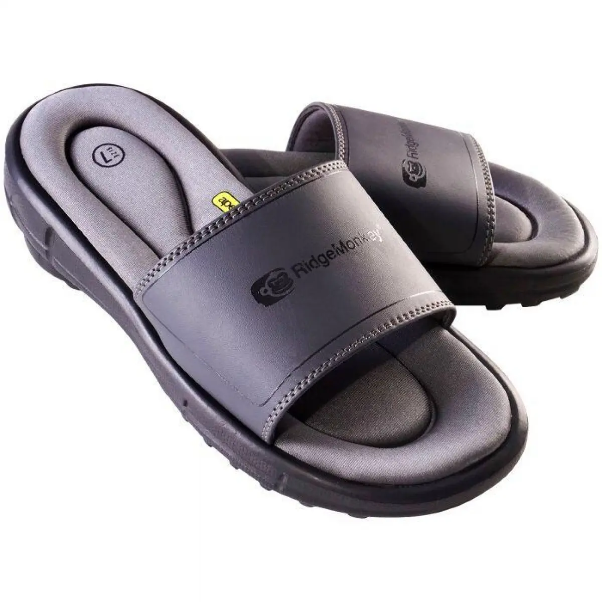 RidgeMonkey APEarel Dropback Sliders Grey 11 (45.5)rozmiar 11 (45.5) - MPN: RM454 - EAN: 5056210617656