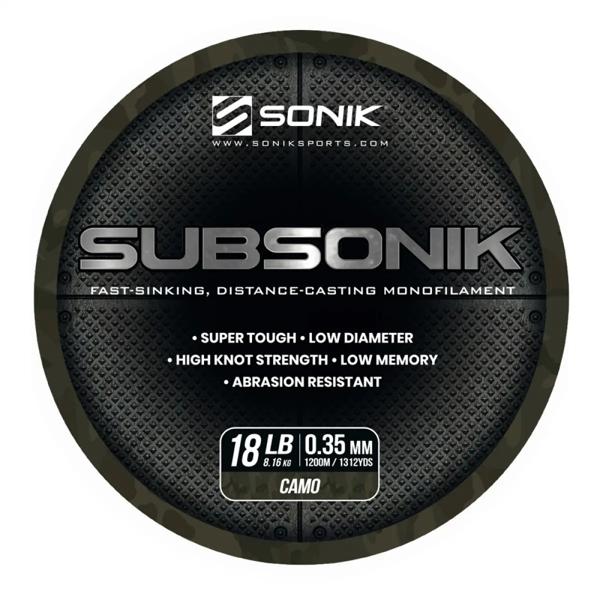 Sonik Subsonik Mono Line Camorodzaj 0.35mm/1200m - MPN: RC0023 - EAN: 5055279521522
