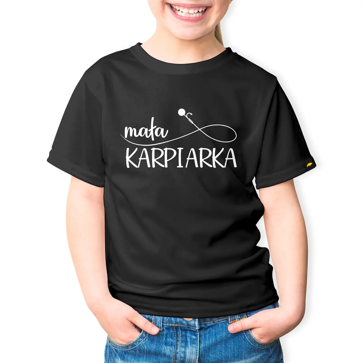 Rockworld Mała Karpiarka - Koszulka Dziecięca Czarna 118/128rozmiar 118/128 - EAN: 200000061388