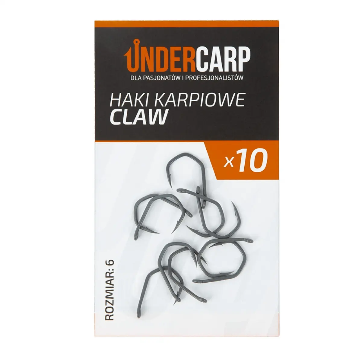 UnderCarp Claw - Haki Karpiowe 6rozmiar 6 - MPN: UC474 - EAN: 5902721606255