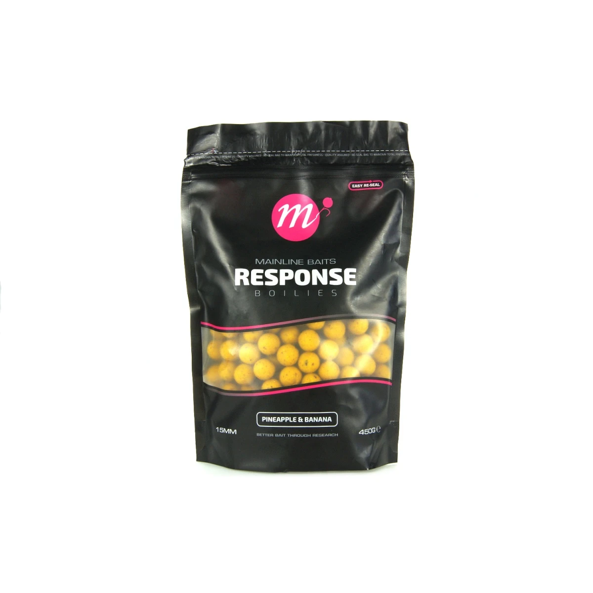 Mainline Response Range Boilies - Pineapple & Bananaopakowanie 15 mm-450g - MPN: M01023 - EAN: 5060509810956