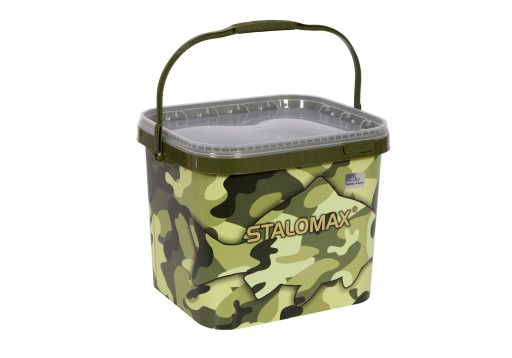 Stalomax - Wiadro wędkarskie kwadratowe 12L 12Lwersja 12L - MPN: ST-WK12 - EAN: 200000052461