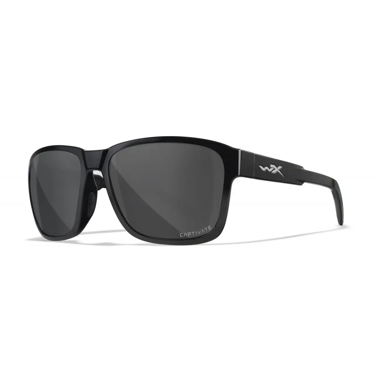 WileyX TREK Captivate Polarized Smoke Grey Gloss Black Framekolor Captivate Polarized Smoke Grey - MPN: AC6TRK08 - EAN: 712316007320