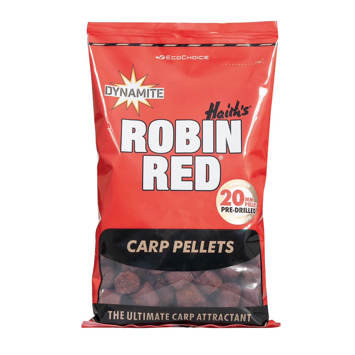 Dynamite Baits Carp Pellets - Robin Redrozmiar 20 mm (z otworem) - MPN: DY085 - EAN: 5031745202980
