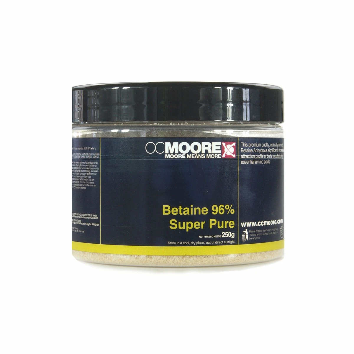 CcMoore Betaine 96 Super Pure 250 gopakowanie 250 g - MPN: 95463 - EAN: 634158437045