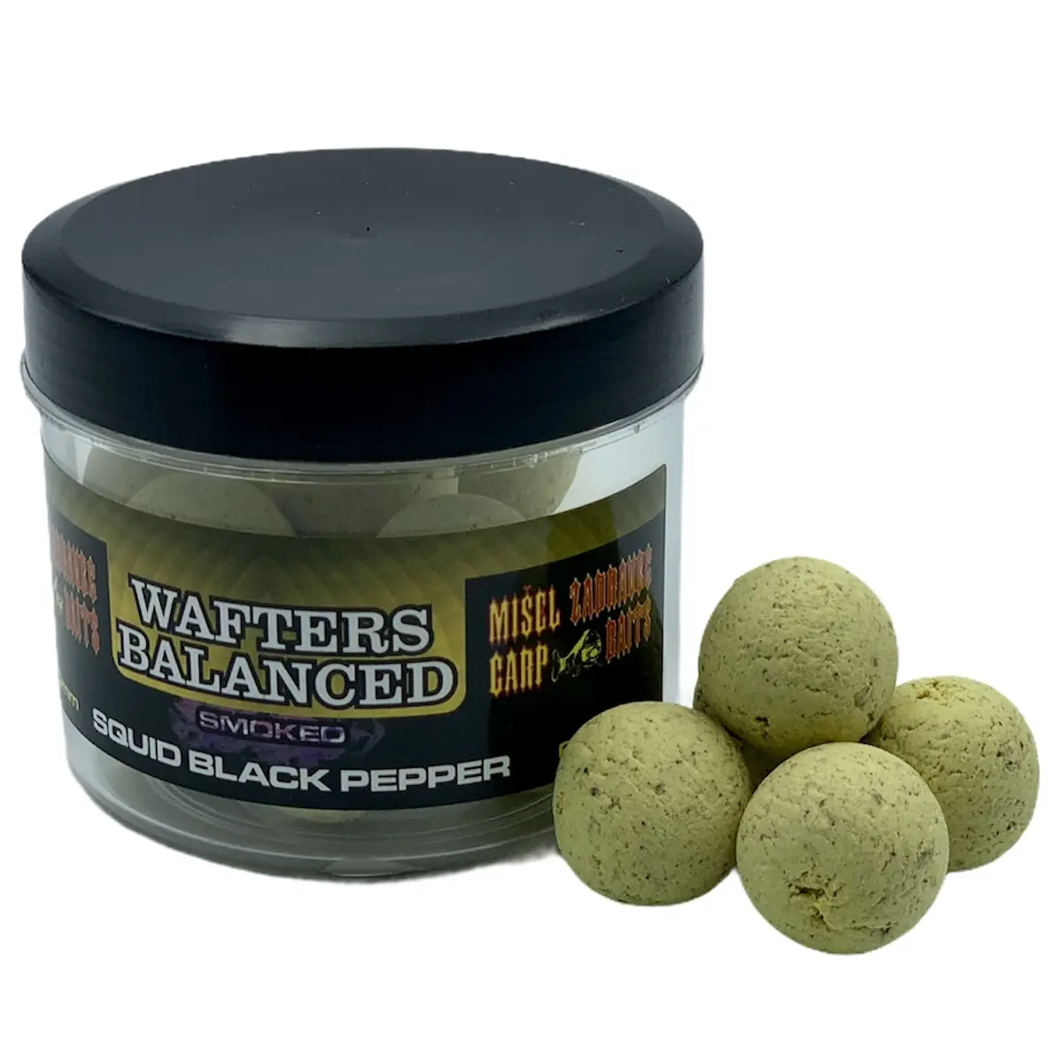 Misel Zadravec Wafters Balanced Smoked Squid Black Pepperrozmiar 20mm - MPN: 0023016 - EAN: 200000062453
