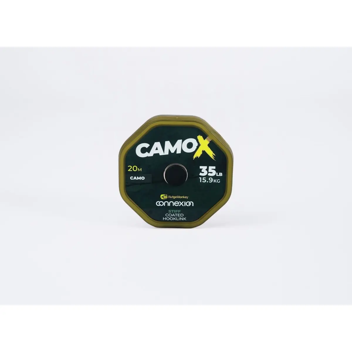 RidgeMonkey Connexion CamoX Stiff Coated Hooklink 35lbmodel 35lb - MPN: RMT320 - EAN: 5056210622254