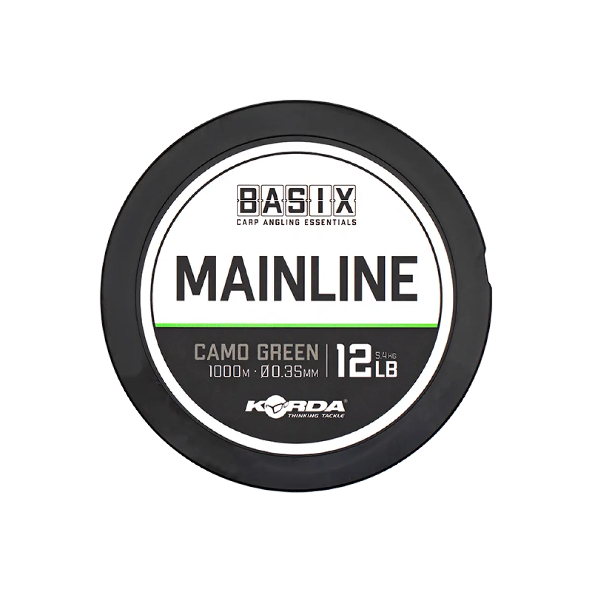 Korda Basix Mainlinerodzaj 0.35mm(12lb) / 1000m - MPN: KBX044 - EAN: 5060660637157
