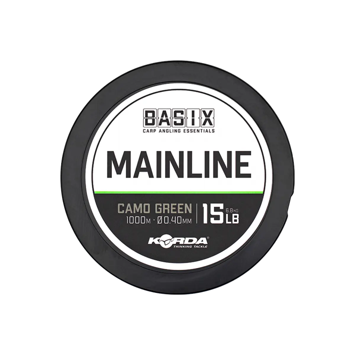 Korda Basix Mainlinerodzaj 0.40mm(15lb) / 1000m - MPN: KBX045 - EAN: 5060660637171