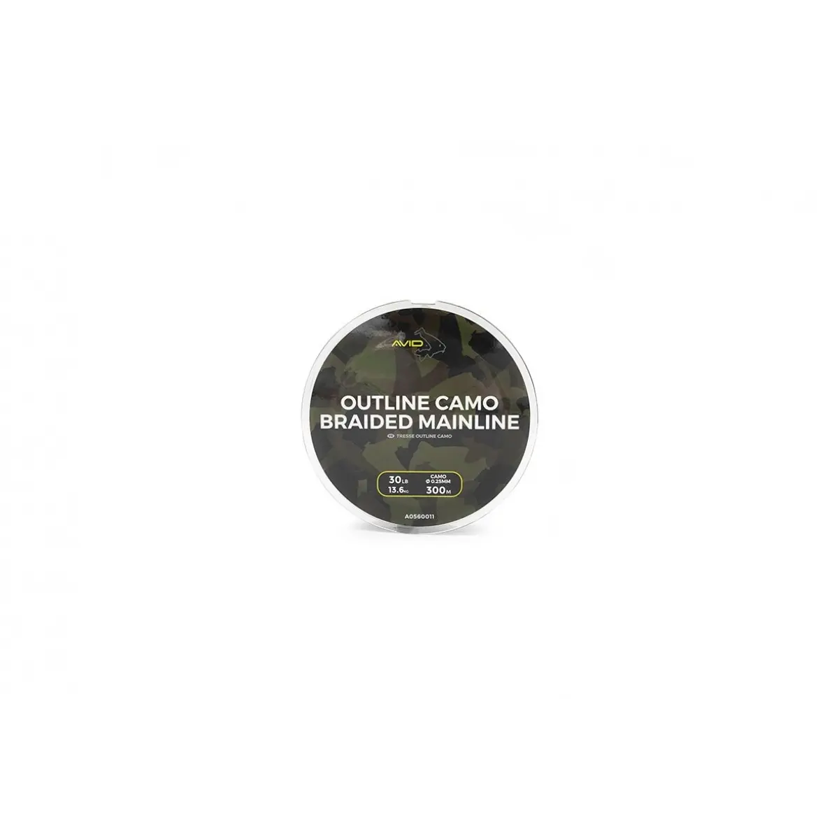 Avid Carp Outline Camo Braided Mainlinedługość 300m / 30lb - MPN: A0560011 - EAN: 5056317703917