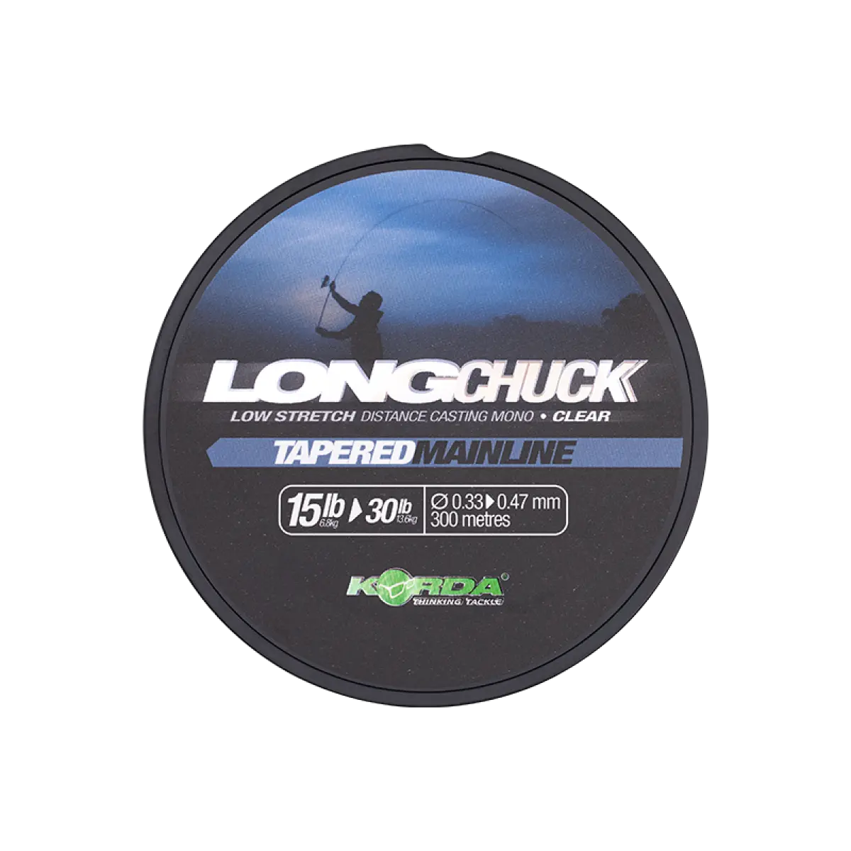 Korda LongChuck Tapered Mainlinerozmiar 15-30lb/0.33-0.47mm - MPN: KDCM10 - EAN: 5060660638192