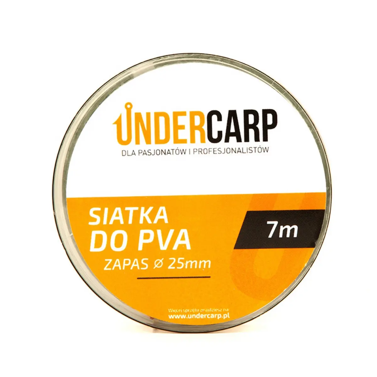 UnderCarp - Zapasowa Siatka PVA 25mm 7m 25mm / 7mśrednica 25mm / 7m - MPN: UC526 - EAN: 5902721606729