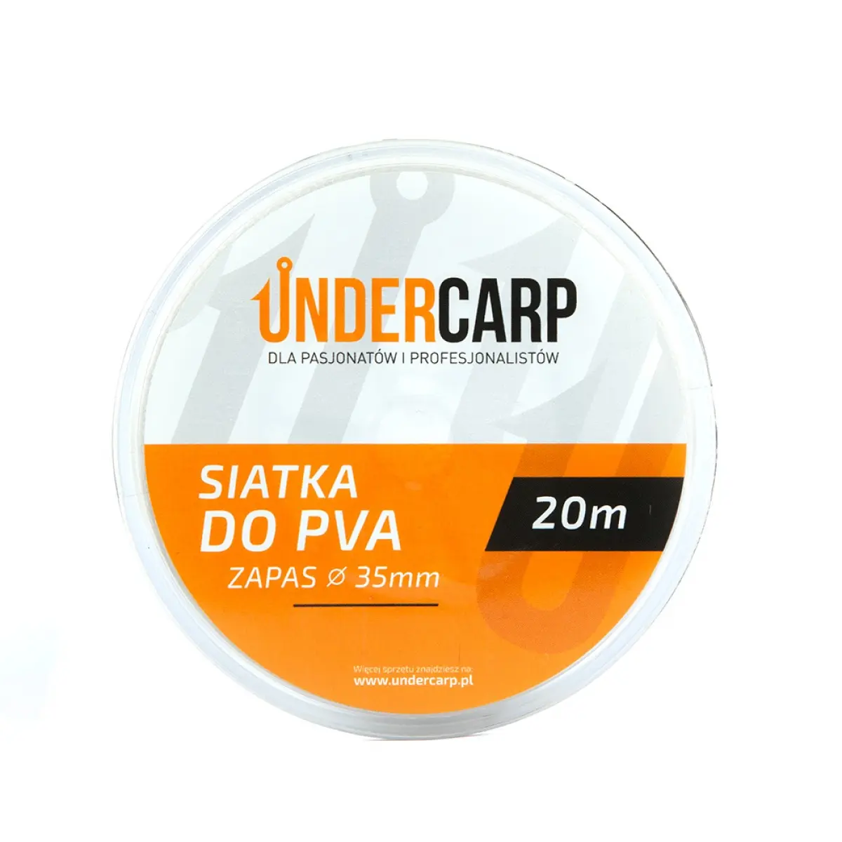 UnderCarp - Zapasowa Siatka PVA 35mm 20m 35mm / 20mśrednica 35mm / 20m - MPN: UC524 - EAN: 5902721606781