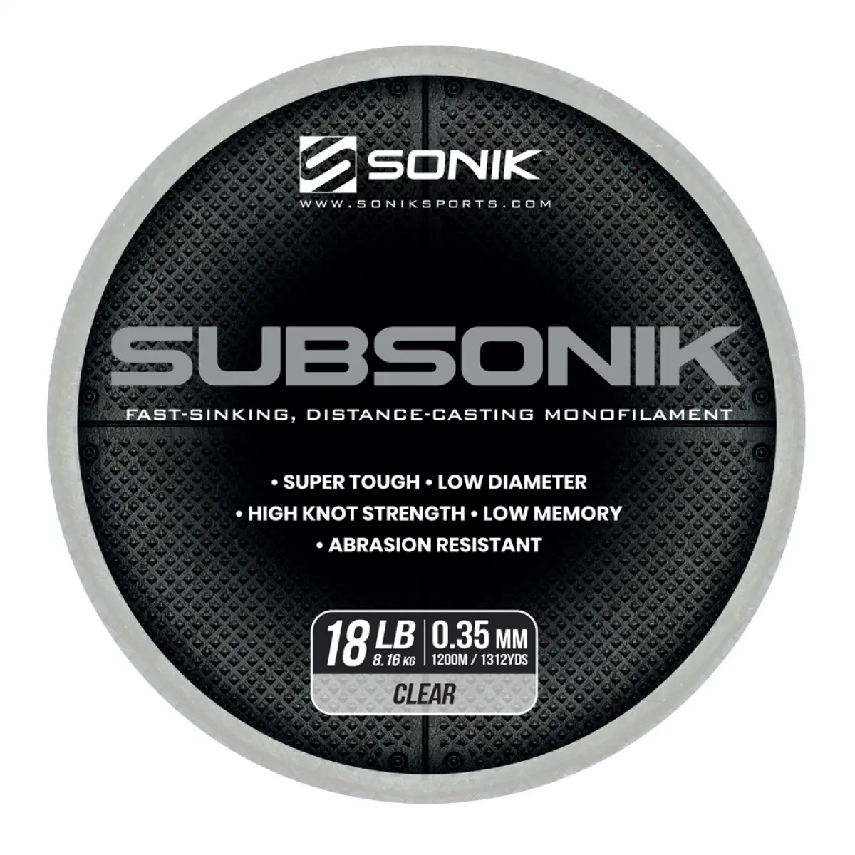 Sonik Subsonik Mono Line Clearrodzaj 0.35mm/1200m - MPN: RC0033 - EAN: 5055279522017