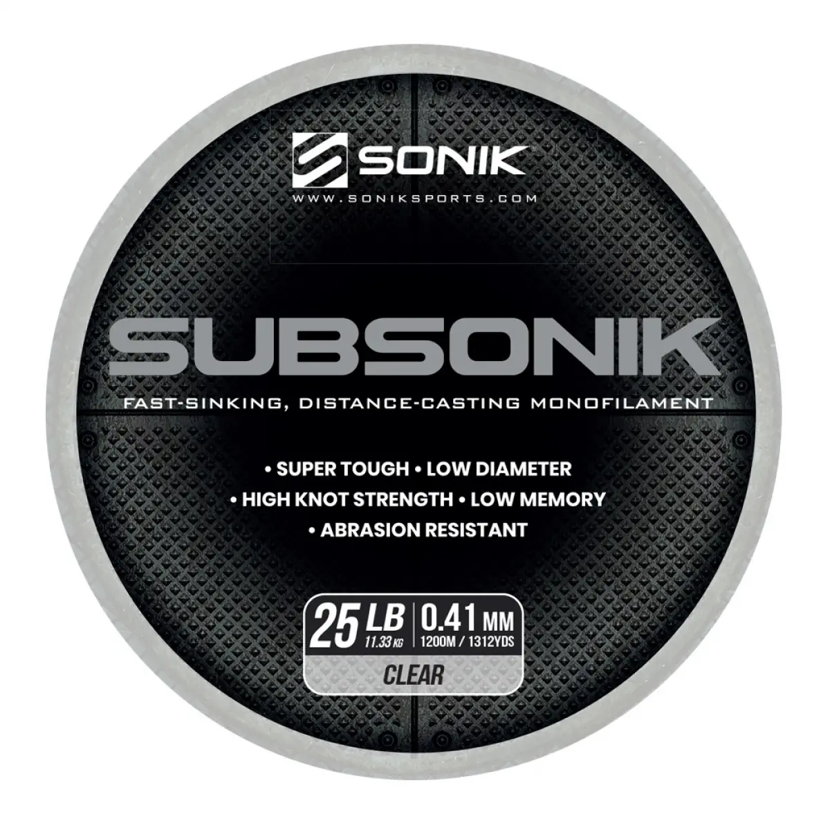 Sonik Subsonik Mono Line Clearrodzaj 0.41mm/1200m - MPN: RC0035 - EAN: 5055279522031