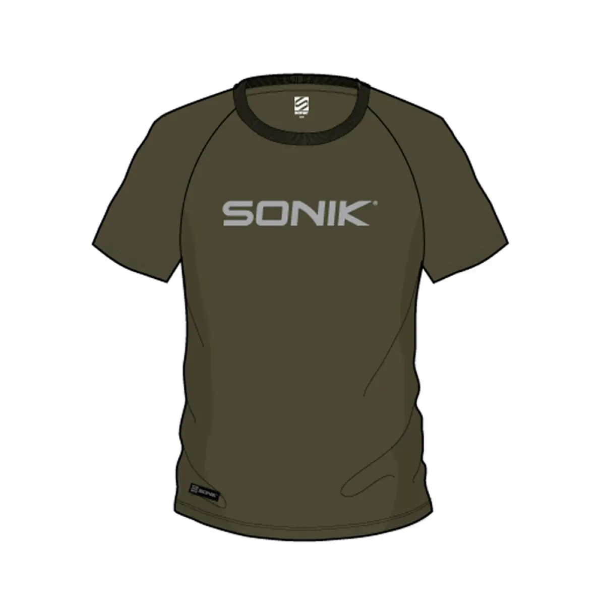 Sonik Green Raglan Tee XLrozmiar XL - MPN: NC0069 - EAN: 5055279523380