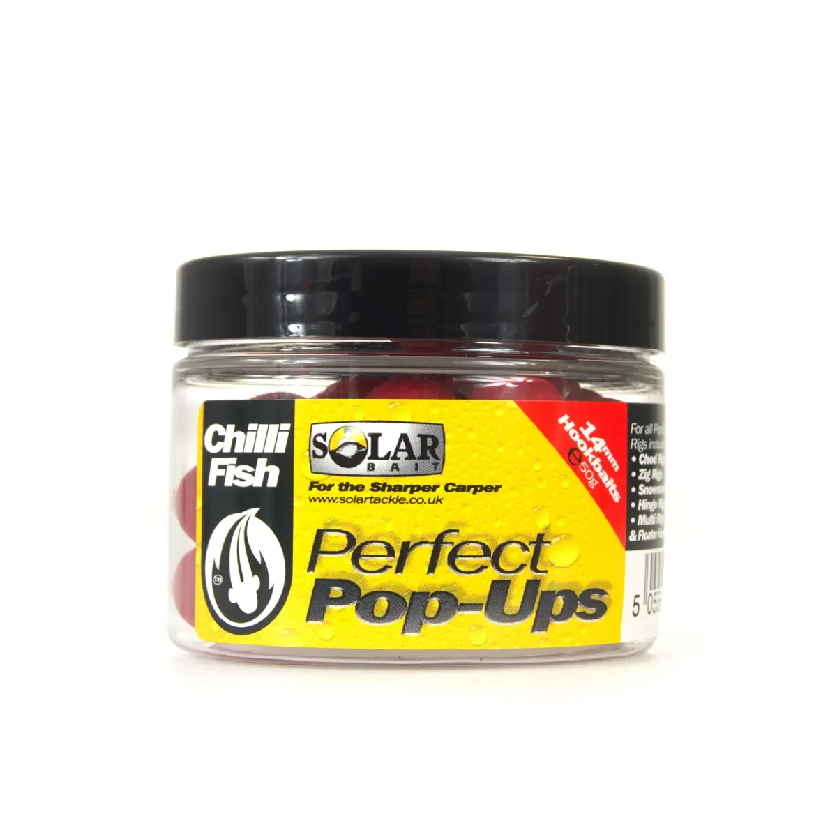 Solar Pop-Up Boilies - Chilli Fish rozmiar 14mm - MPN: CHFPOPS - EAN: 5055681514129