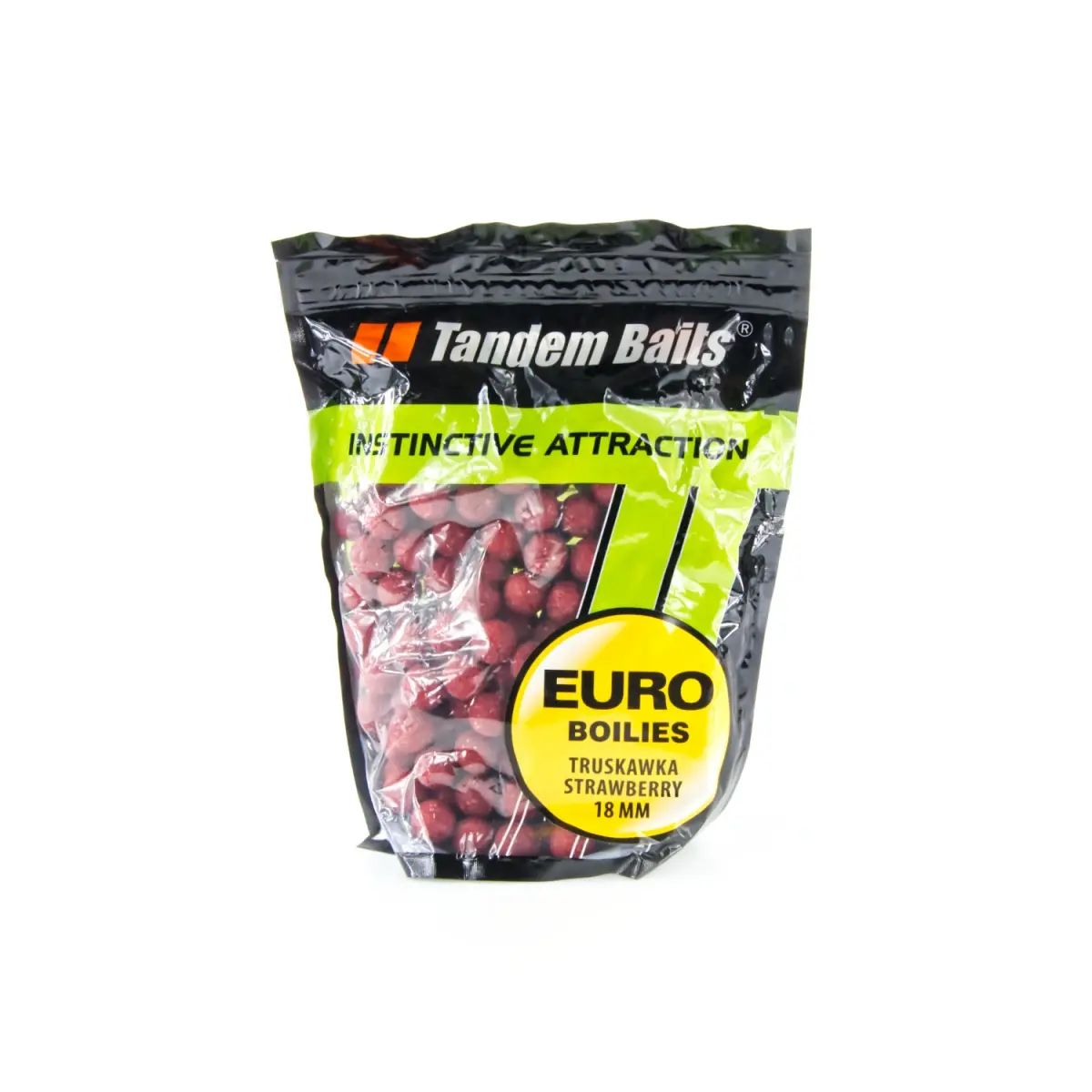 TandemBaits Euro Boilies  - Truskawkarozmiar 18 mm / 1 kg - MPN: 15252 - EAN: 5907666655344