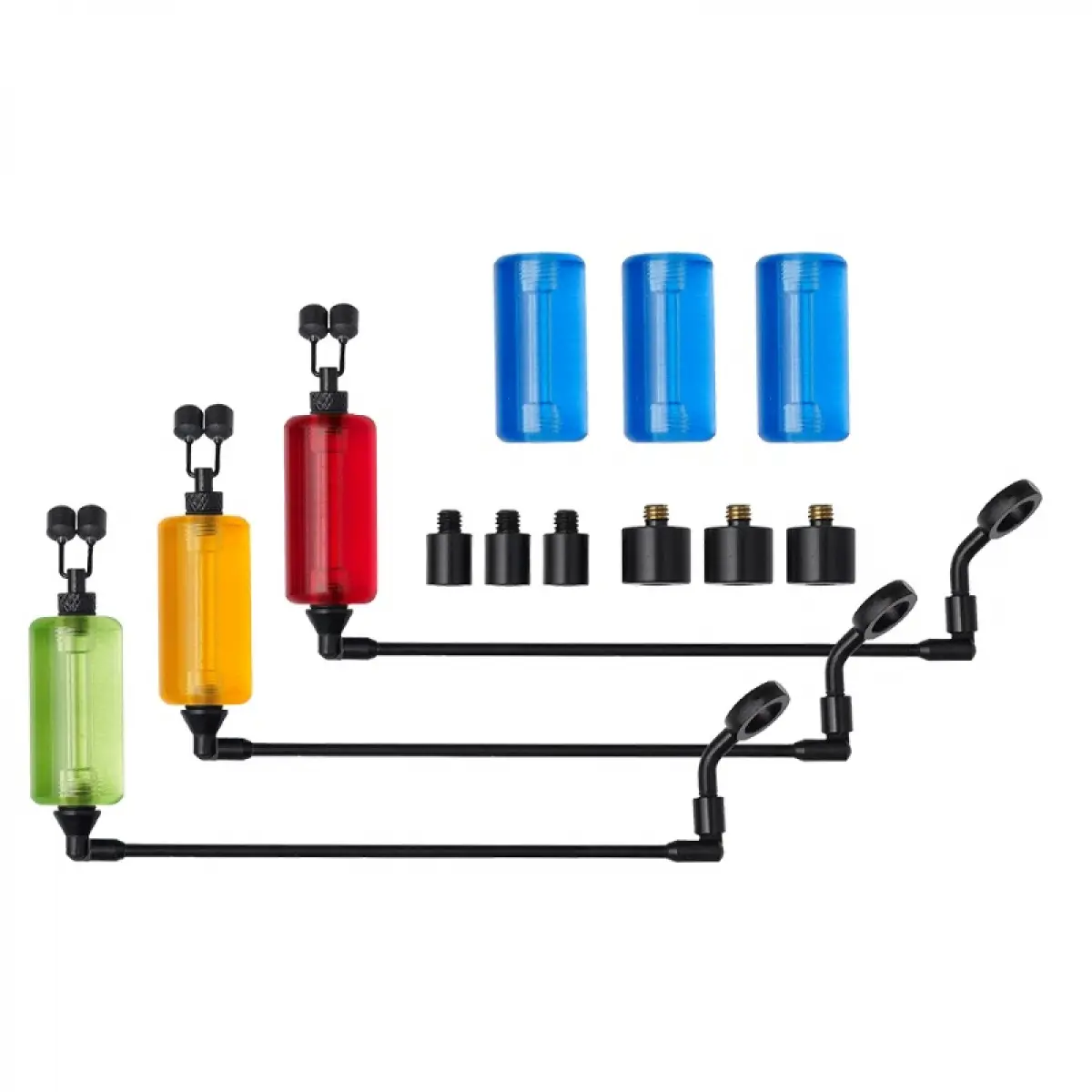 wersja 3 szt (Red/Yellow Green + 3 Blue)