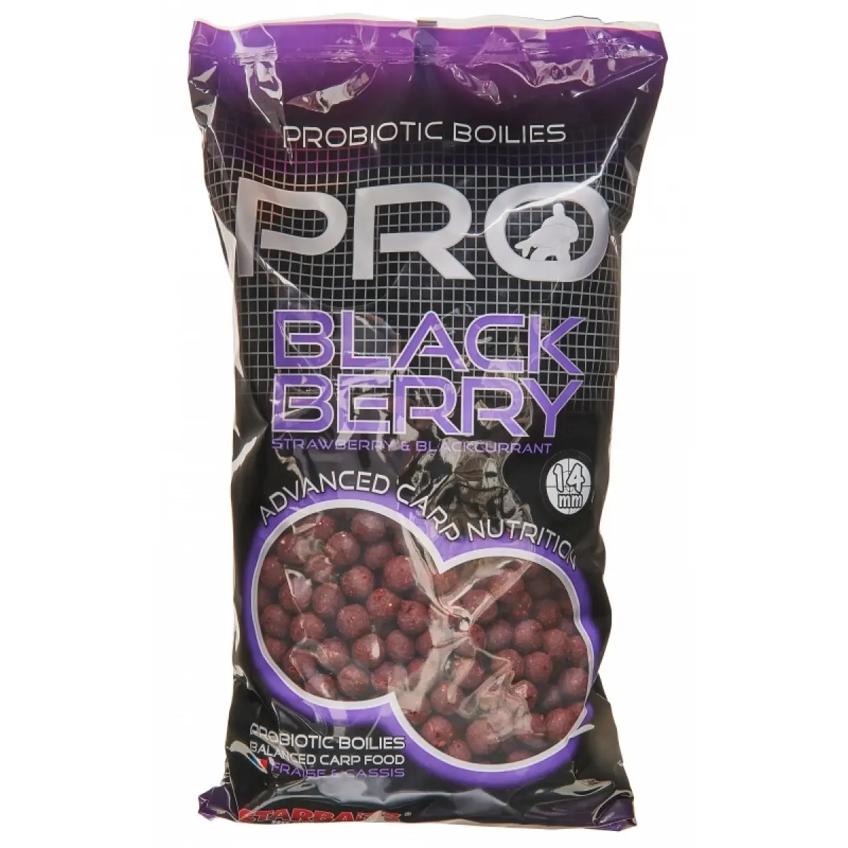 Starbaits Probiotic Boilies - Blackberry rozmiar 14mm / 2.5kg - MPN: 52676 - EAN: 3297830526764