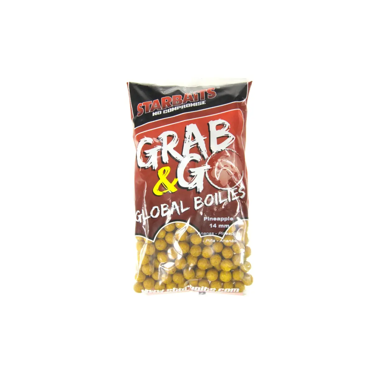 Starbaits Grab&Go Global Boilies - Pineapplerozmiar 14mm / 1kg - MPN: 16811 - EAN: 3297830168117