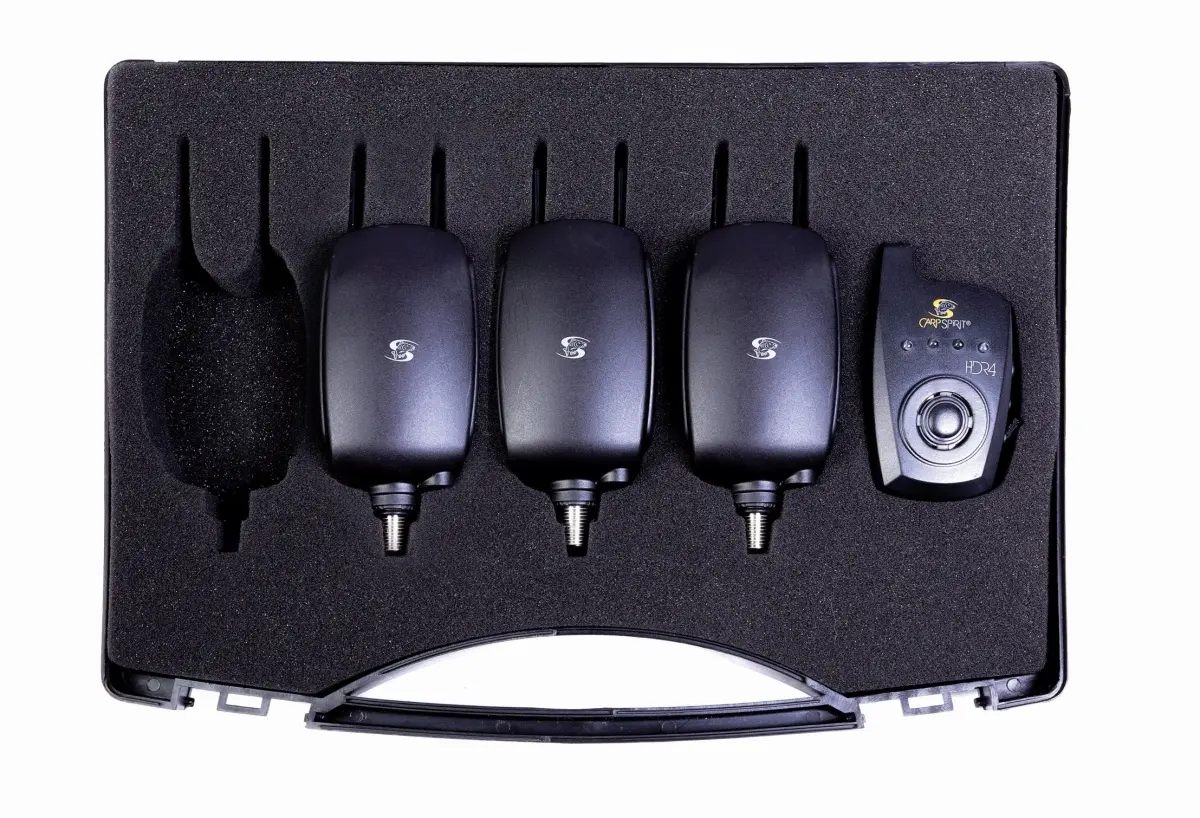 Carp Spirit HD4 Alarm and Receiver Setzestaw 3+1 - MPN: ACS490071 - EAN: 3422993059402