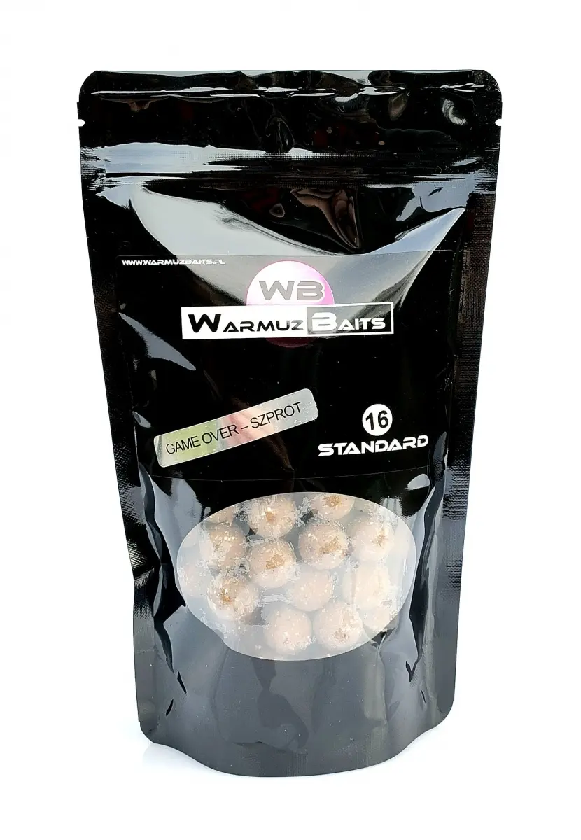 WarmuzBaits  - Kulki zanętowe Game Over Szprotrozmiar 16 mm / 250g - MPN: 67073 - EAN: 5902537373990