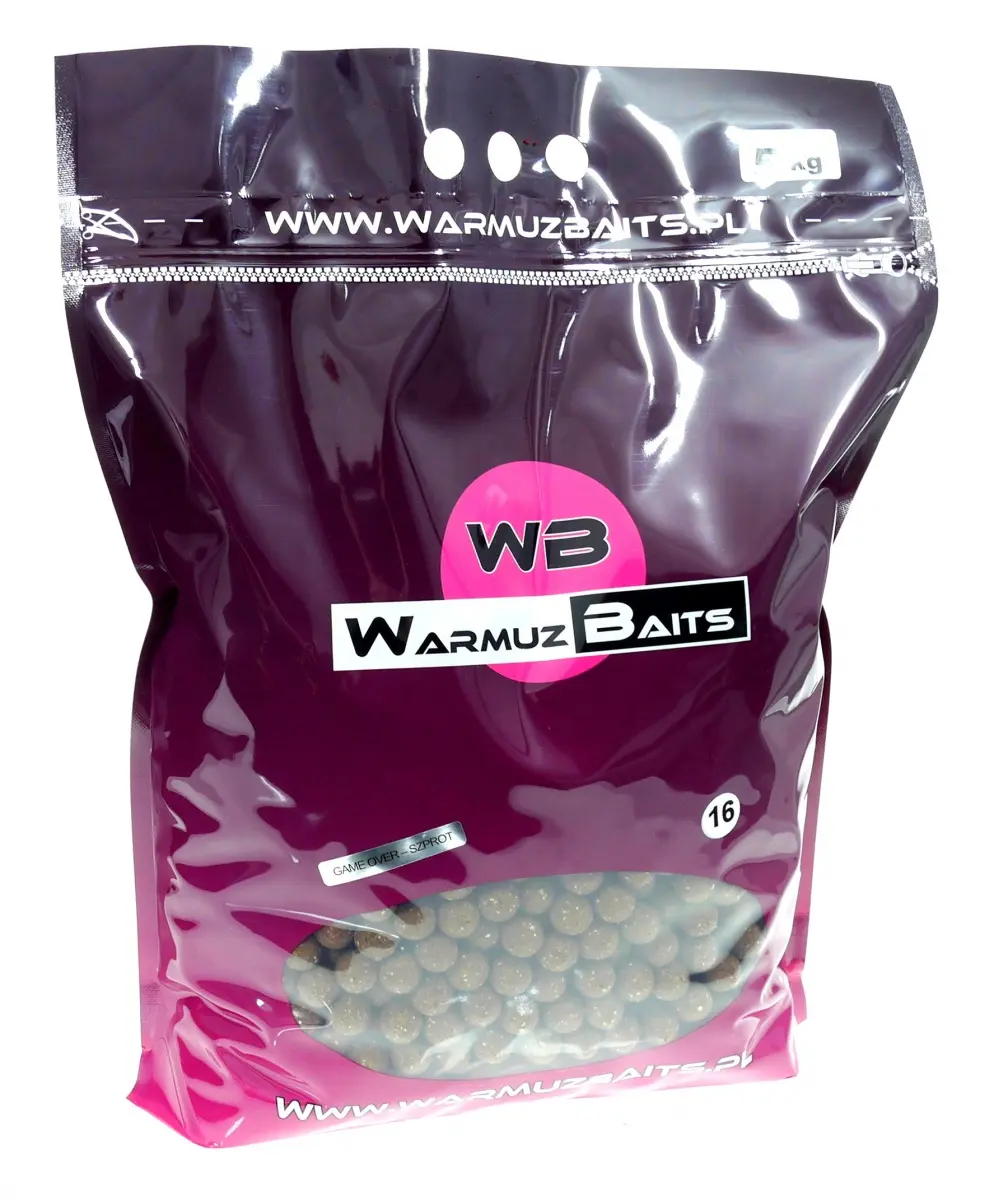 WarmuzBaits  - Kulki zanętowe Game Over Szprotrozmiar 16 mm /5kg (worek) - MPN: 67069 - EAN: 5902537374133