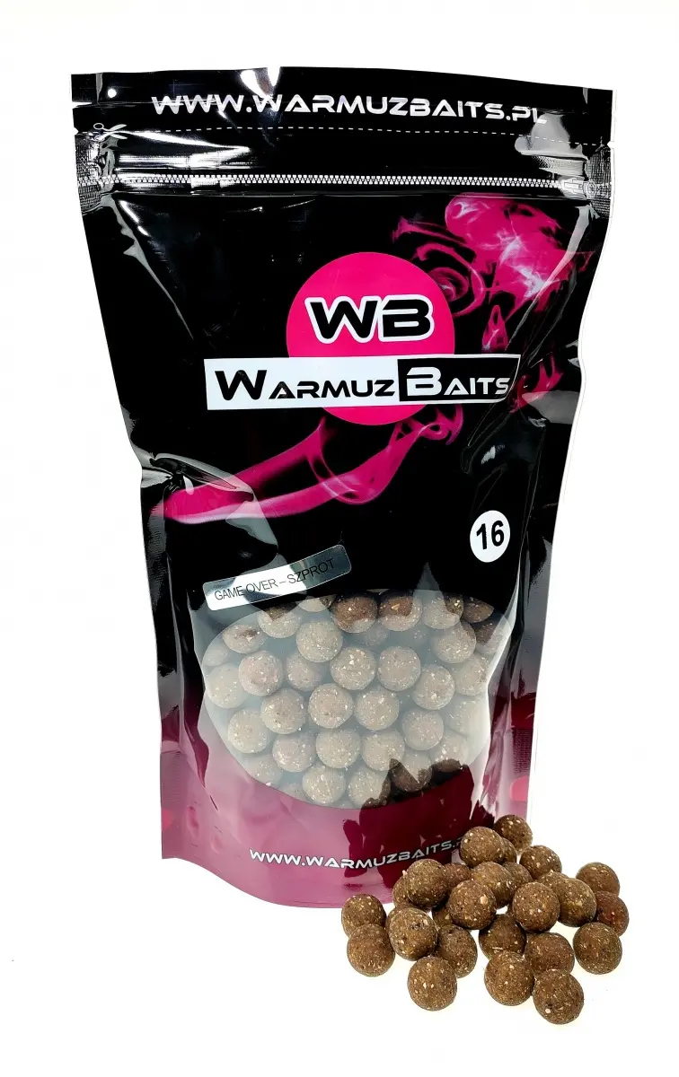 WarmuzBaits  - Kulki zanętowe Game Over Szprotrozmiar 16 mm / 900g - MPN: 67071 - EAN: 5902537374157